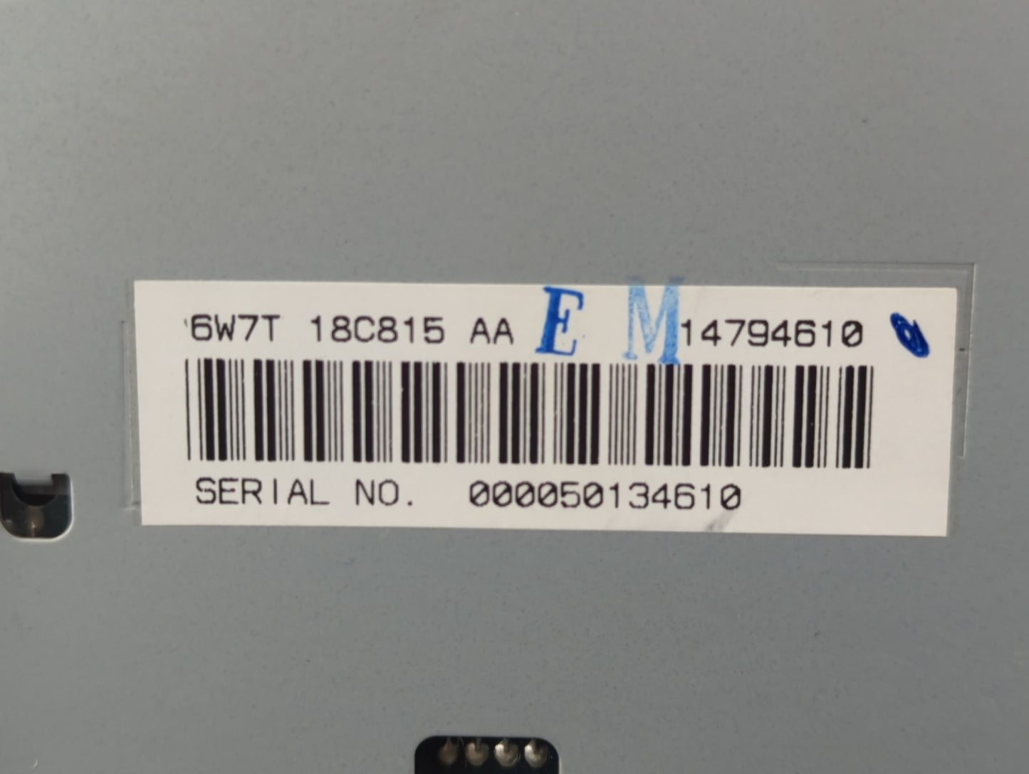 2006-2009 Mercury Grand Marquis Radio AM FM Cd Player Receiver Replacement P/N:6W7T 18C815 AA Fits Fits 2006 2007 2008 2009