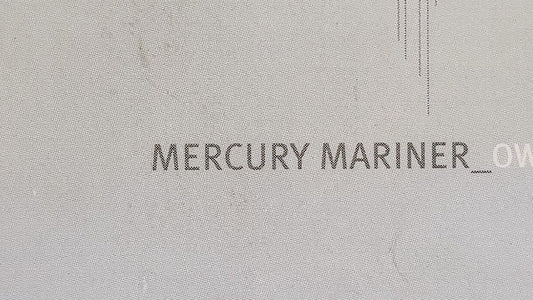 2006 Mercury Mariner Owners Manual Book Guide OEM Used Auto Parts