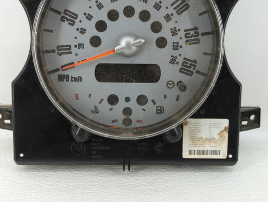 2006 Mini Cooper Instrument Cluster Speedometer Gauges P/N:6211-6978320 6211-6928885, 6211-6966501, 6211-6972078 Fits OEM Used Auto Parts
