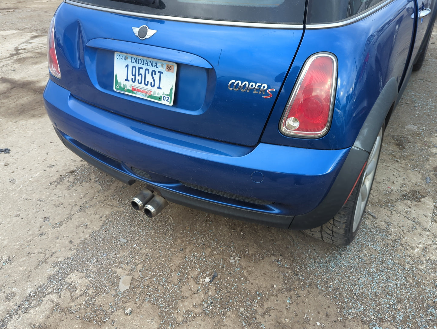 2006 Mini Cooper Rear Bumper Assembly Oem - Oemusedautoparts1.com
