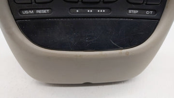 2006 Mitsubishi Raider Overhead Console W/rear Climate Control Beige