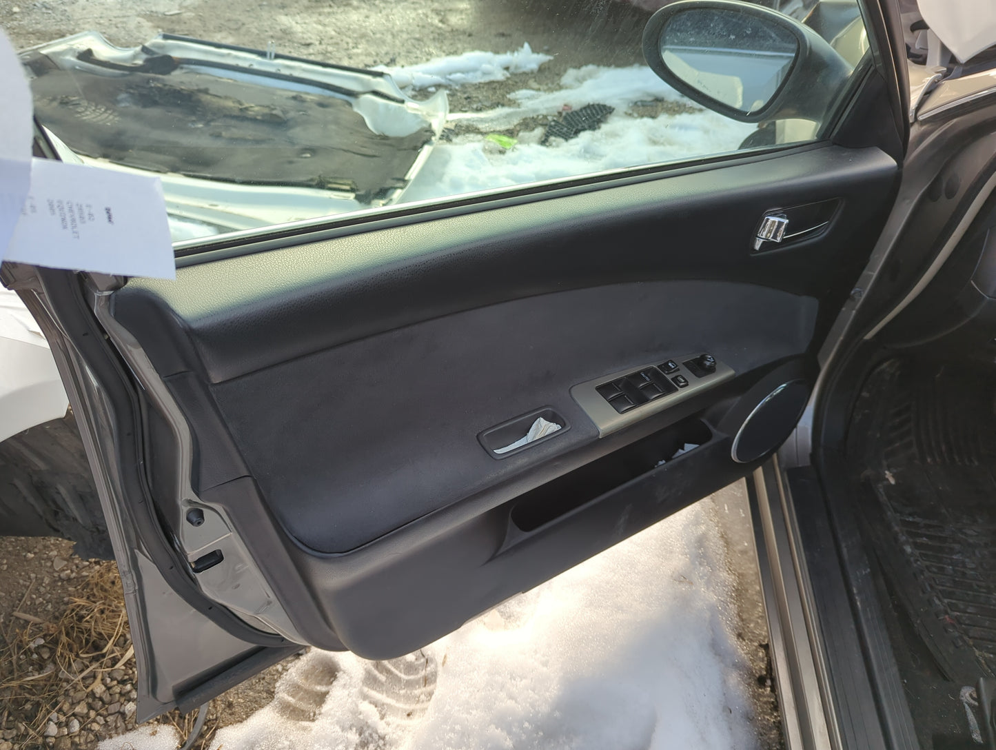 2006 Nissan Altima Front Left Driver Interior Door Panel Trim - Oemusedautoparts1.com