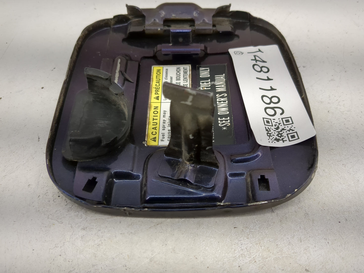 2006 Nissan Altima Fuel Tank Door Lid Gas Tank Blue - Oemusedautoparts1.com