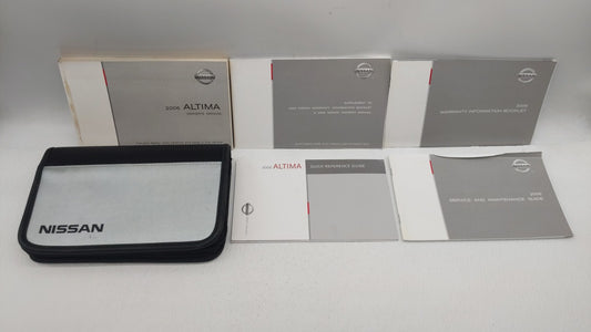 2006 Nissan Altima Owners Manual Book Guide OEM Used Auto Parts