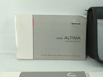 2006 Nissan Altima Owners Manual Book Guide OEM Used Auto Parts
