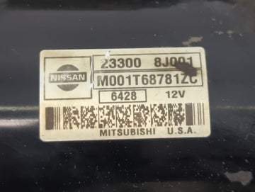 2002-2006 Nissan Altima Car Starter Motor Solenoid OEM P/N:M001T68781ZC 23300 8J001 Fits Fits 2002 2003 2004 2005 2006 OEM Used Auto Parts
