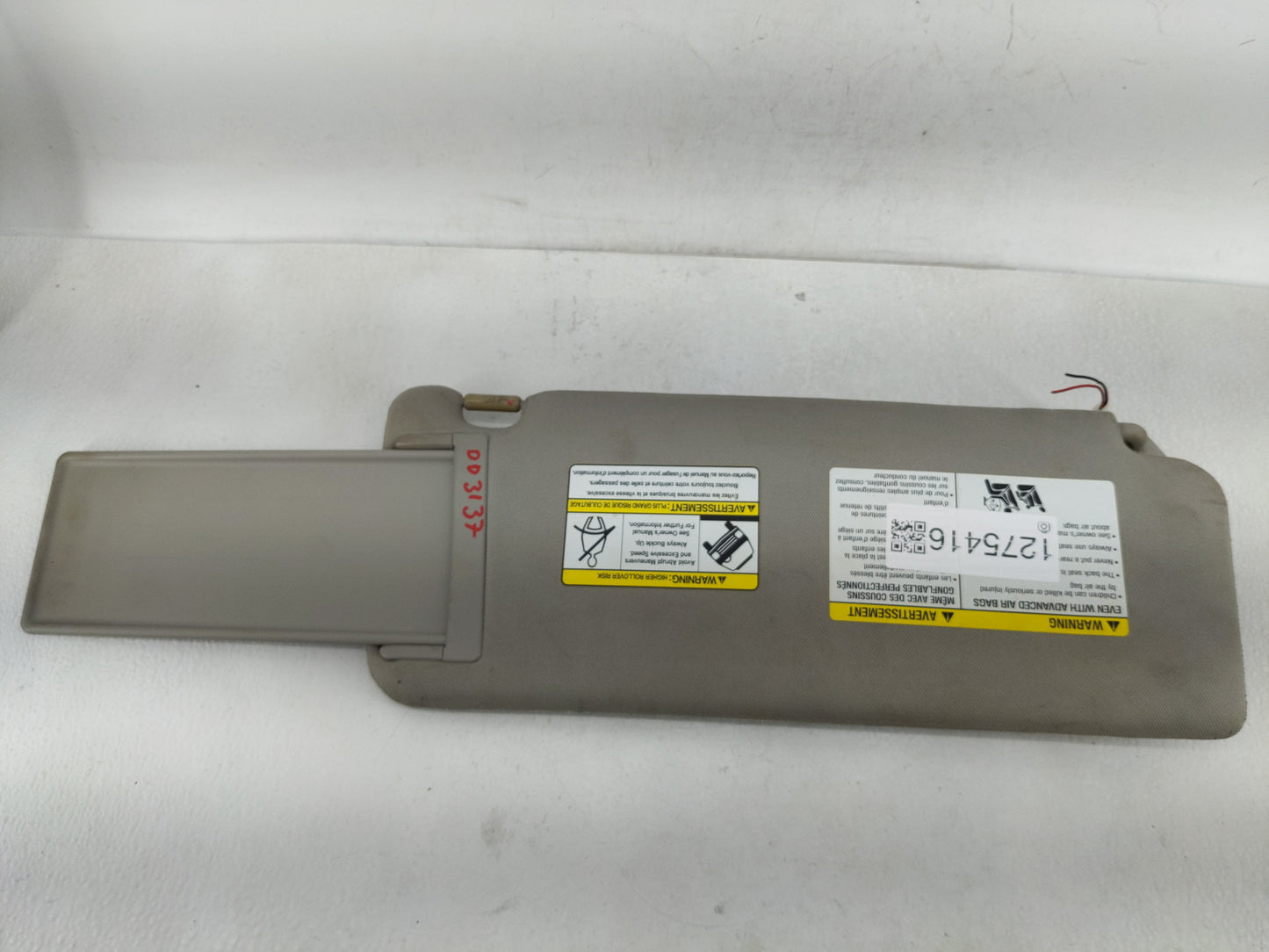 2005-2015 Nissan Armada Sun Visor Shade Replacement Driver Left Mirror Fits OEM Used Auto Parts - Oemusedautoparts1.com