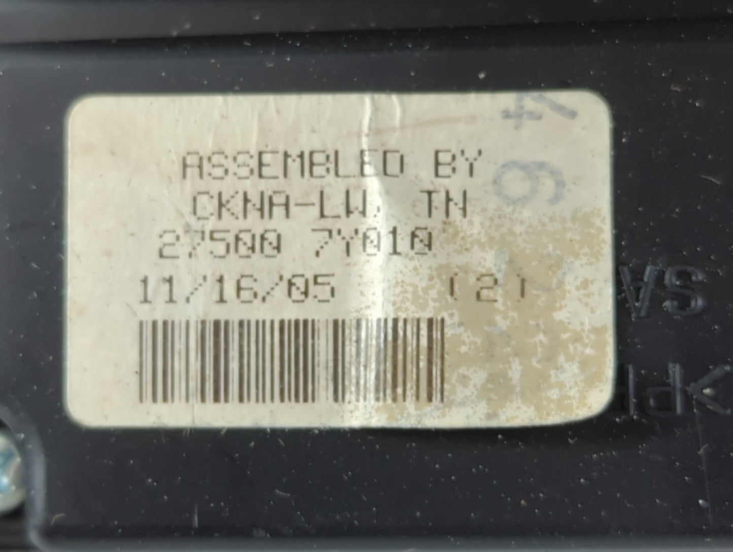 2004-2006 Nissan Maxima Climate Control Module Temperature AC/Heater Replacement Fits Fits 2004 2005 2006 OEM Used Auto Part