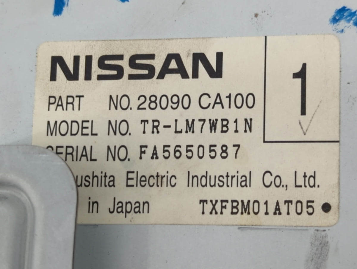 2003-2007 Nissan Murano Information Radio Display Screen 1433455 - Oemusedautoparts1.com