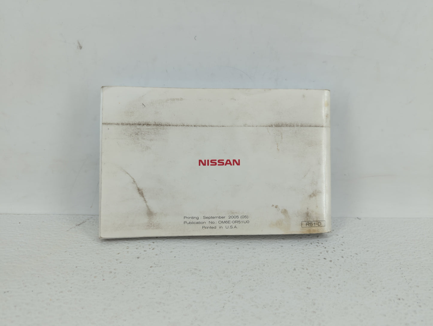 2006 Nissan Pathfinder Owners Manual Book Guide OEM Used Auto Parts - Oemusedautoparts1.com