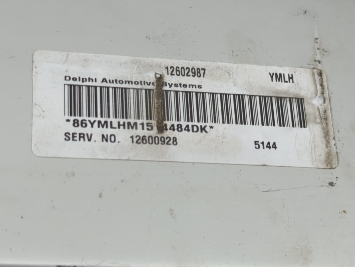 2006 Pontiac G6 PCM Engine Control Computer ECU ECM PCU OEM P/N:12602987 12600928 Fits Fits 2007 OEM Used Auto Parts - Oemus