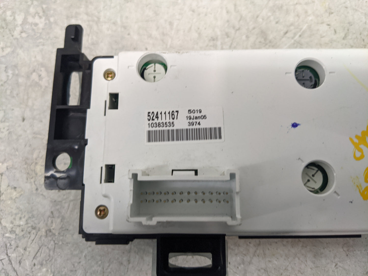 2006-2009 Pontiac G6 Climate Control Module Temperature AC/Heater Replacement Fits Fits 2006 2007 2008 2009 OEM Used Auto Pa