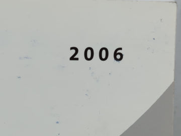 2006 Saturn Ion Owners Manual Book Guide P/N:061ON A OEM Used Auto Parts