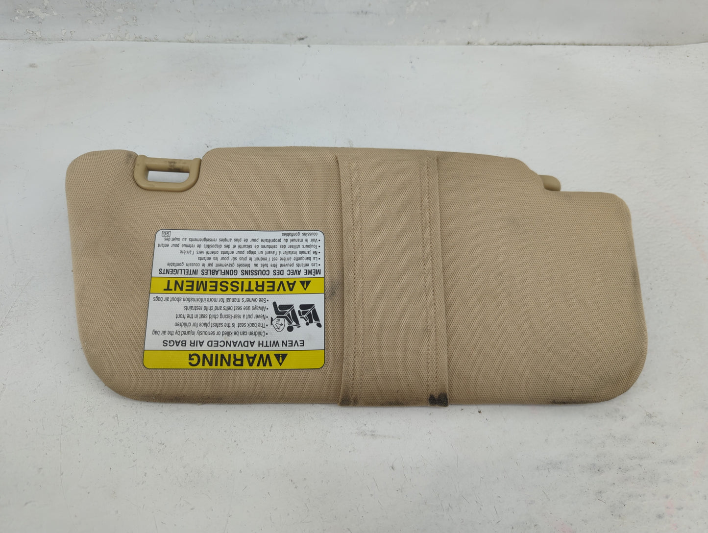 2006-2008 Subaru Forester Sun Visor Shade Replacement Passenger Right Mirror Fits Fits 2006 2007 2008 OEM Used Auto Parts -