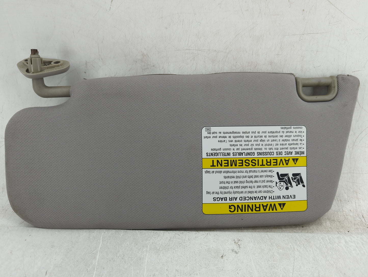 2006-2007 Subaru Impreza Sun Visor Shade Replacement Passenger Right Mirror Fits Fits 2006 2007 OEM Used Auto Parts - Oemuse