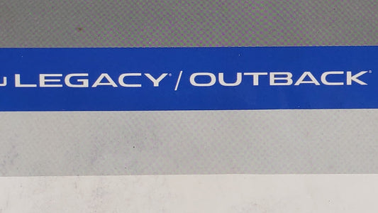 2006 Subaru Legacy Owners Manual Book Guide OEM Used Auto Parts