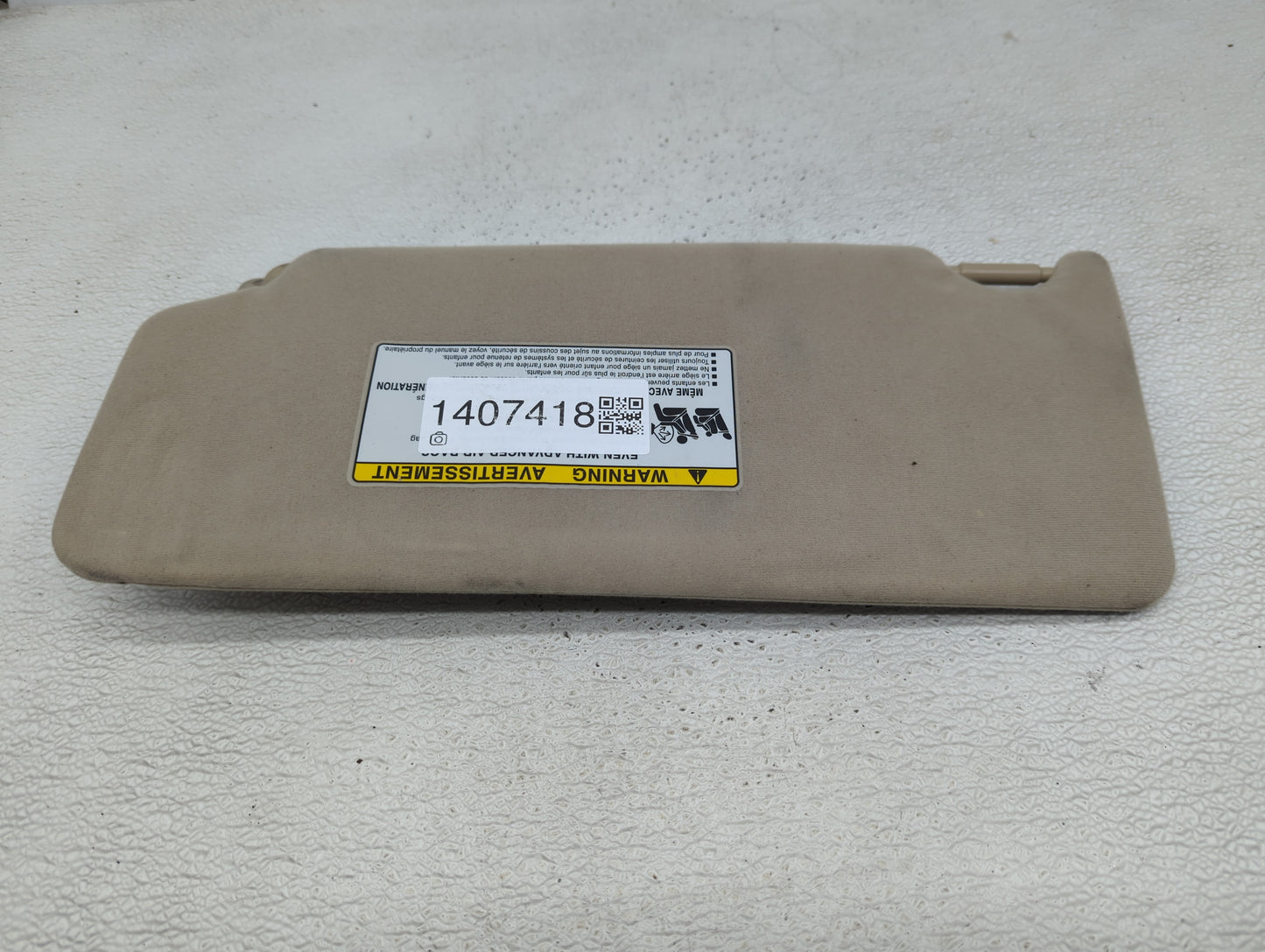 2005-2012 Toyota Avalon Sun Visor Shade Replacement Passenger Right Mirror Fits Fits 2005 2006 2007 2008 2009 2010 2011 2012