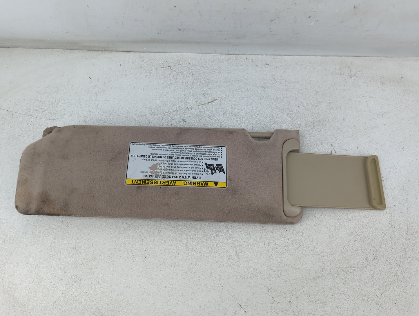 2002-2006 Toyota Camry Sun Visor Shade Replacement Passenger Right Mirror Fits Fits 2002 2003 2004 2005 2006 OEM Used Auto P