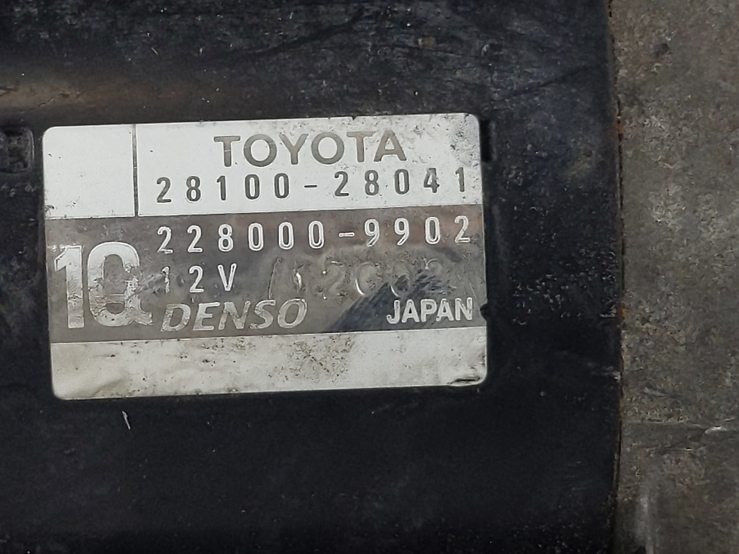 2002-2006 Toyota Camry Car Starter Motor Solenoid OEM P/N:28000-9902 28100-28041 Fits Fits 2002 2003 2004 2005 2006 2007 OEM