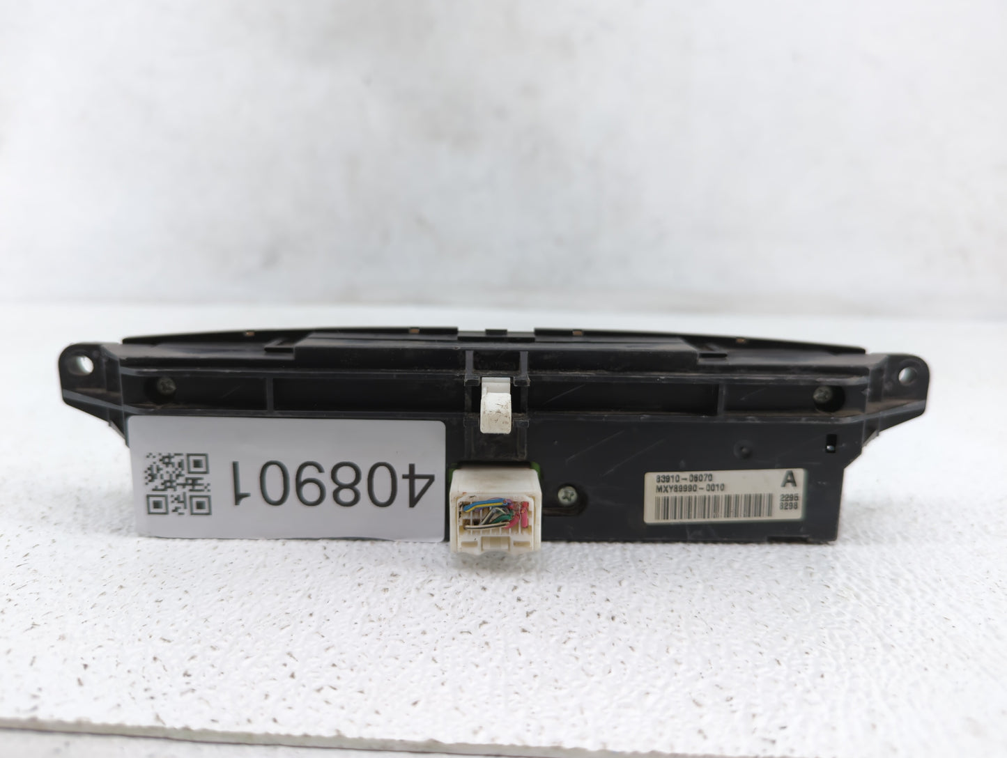 2006 Toyota Camry Digitial Dash Clock P/N:83910-06070 83910-33060 Fits OEM Used Auto Parts - Oemusedautoparts1.com