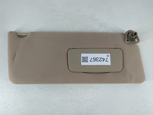 2002-2006 Toyota Camry Sun Visor Shade Replacement Passenger Right Mirror Fits Fits 2002 2003 2004 2005 2006 OEM Used Auto Parts