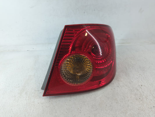 2004-2008 Toyota Corolla Tail Light Assembly Passenger Right OEM Fits Fits 2004 2005 2006 2007 2008 OEM Used Auto Parts