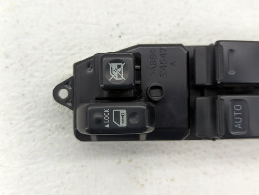 2004-2009 Toyota Prius Master Power Window Switch Replacement Driver Side Left P/N:74231-47090 84820-47021 Fits OEM Used Auto Parts