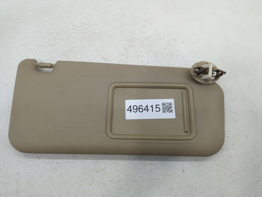 2006-2009 Toyota Rav4 Sun Visor Shade Replacement Passenger Right Mirror Fits Fits 2006 2007 2008 2009 OEM Used Auto Parts