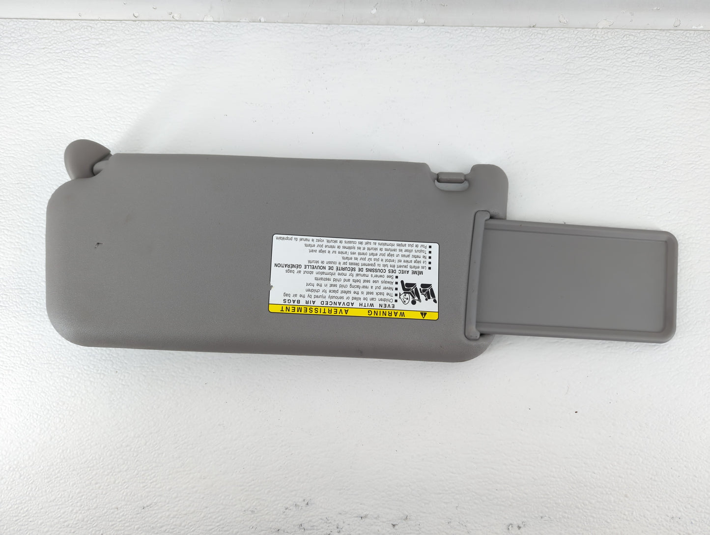 2006-2009 Toyota Rav4 Sun Visor Shade Replacement Passenger Right Mirror Fits Fits 2006 2007 2008 2009 OEM Used Auto Parts -