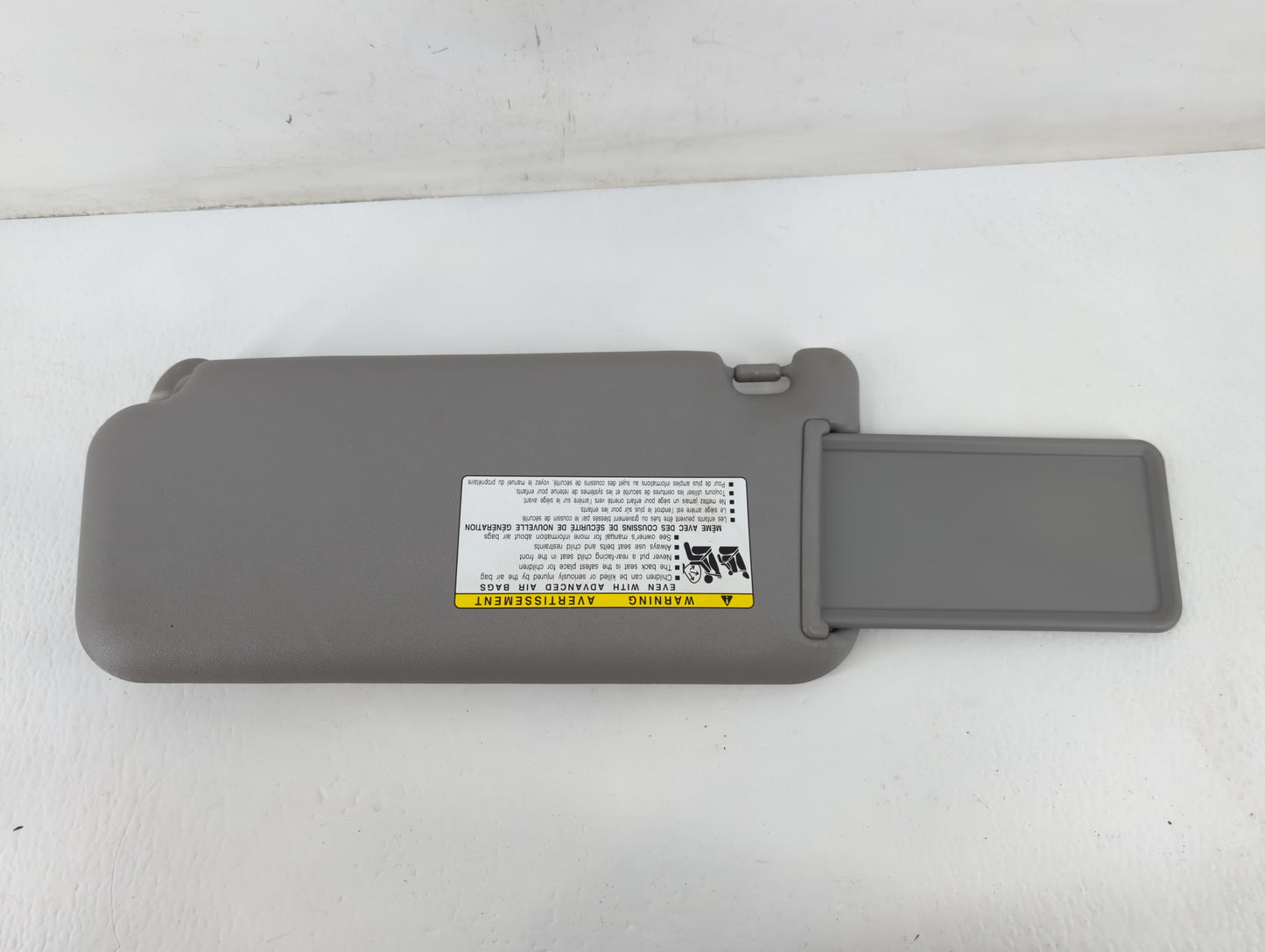 2006-2009 Toyota Rav4 Sun Visor Shade Replacement Passenger Right Mirror Fits Fits 2006 2007 2008 2009 OEM Used Auto Parts -