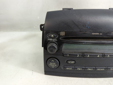 2006-2007 Toyota Sienna Radio AM FM Cd Player Receiver Replacement P/N:86120-AE053 Fits Fits 2006 2007 OEM Used Auto Parts