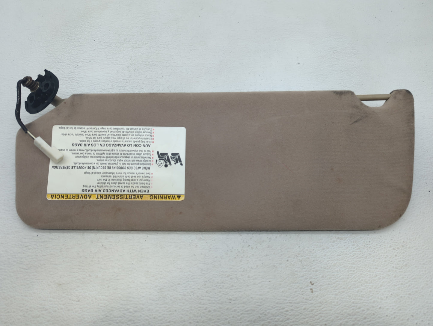 2005-2010 Toyota Sienna Sun Visor Shade Replacement Passenger Right Mirror Fits Fits 2005 2006 2007 2008 2009 2010 OEM Used