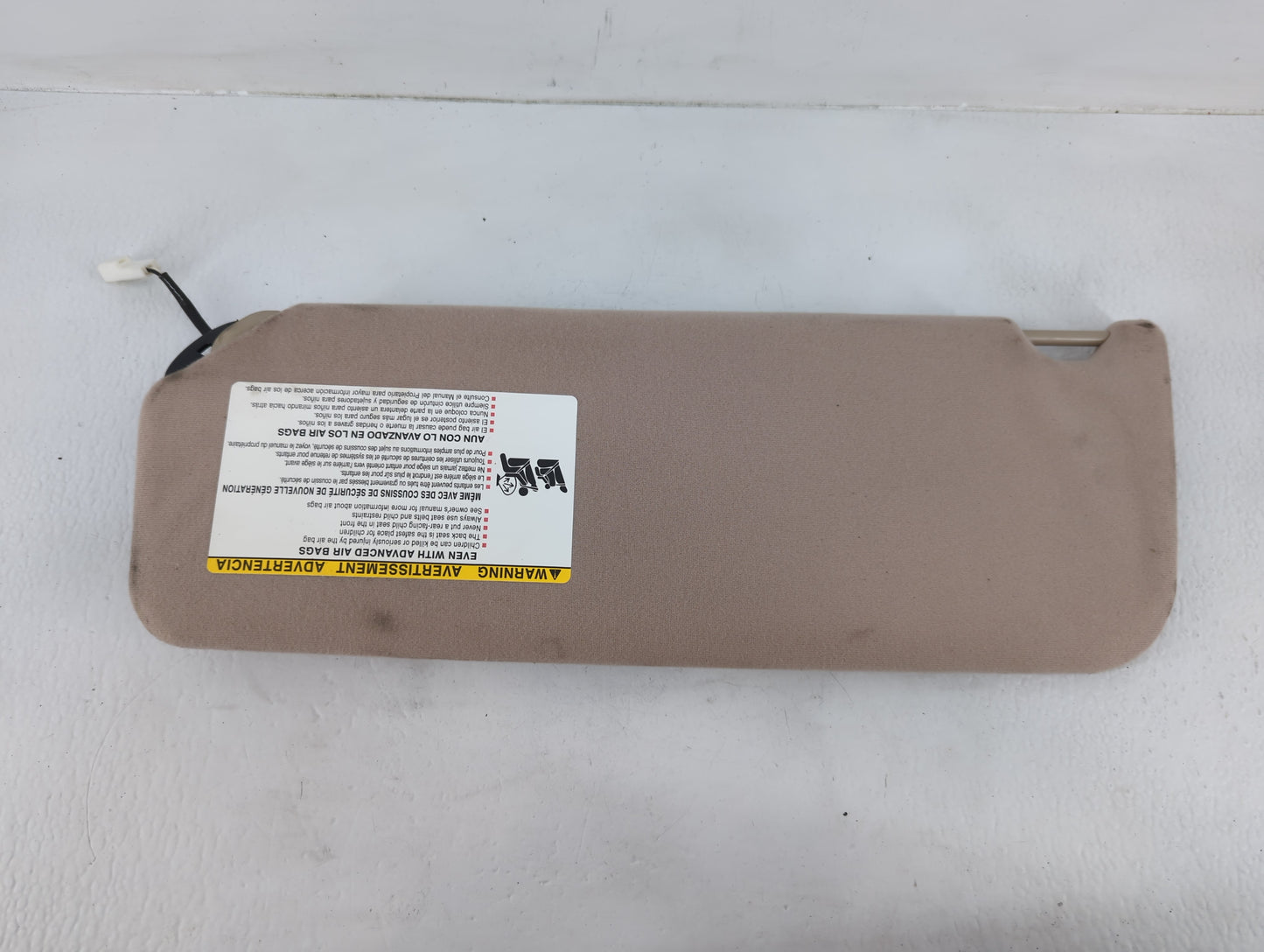 2005-2010 Toyota Sienna Sun Visor Shade Replacement Passenger Right Mirror Fits Fits 2005 2006 2007 2008 2009 2010 OEM Used