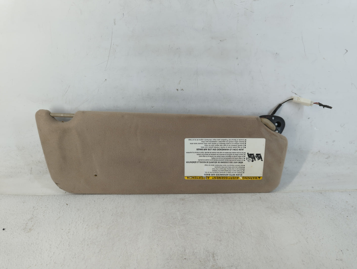 2005-2010 Toyota Sienna Sun Visor Shade Replacement Driver Left Mirror Fits Fits 2005 2006 2007 2008 2009 2010 OEM Used Auto