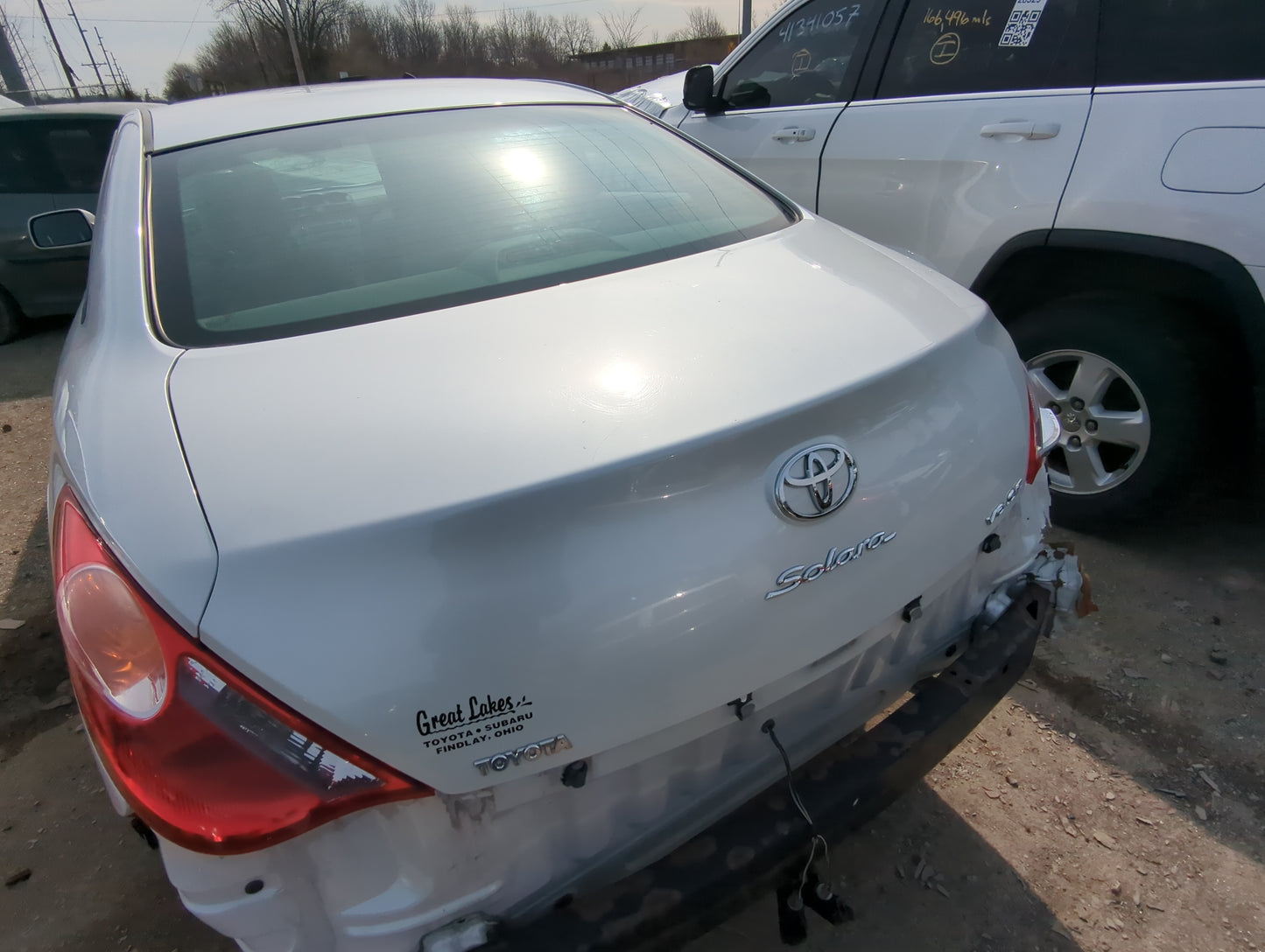 2004-2008 Toyota Solara Trunk/decklid/hatch/tailgate Oem - Oemusedautoparts1.com