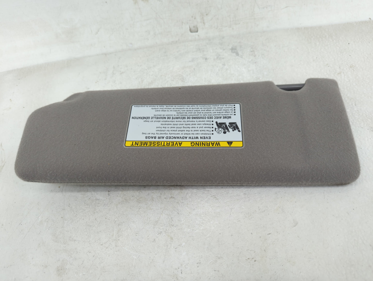 2006-2008 Toyota Solara Sun Visor Shade Replacement Passenger Right Mirror Fits Fits 2006 2007 2008 OEM Used Auto Parts - Oe