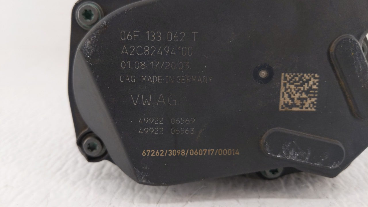 2006-2010 Volkswagen Passat Throttle Body P/N:E8-2103-0-09305-00485 06F 133 062 E Fits OEM Used Auto Parts - Oemusedautopart