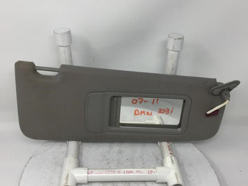 2007 Bmw 323i Sun Visor Shade Replacement Passenger Right Mirror Fits OEM Used Auto Parts