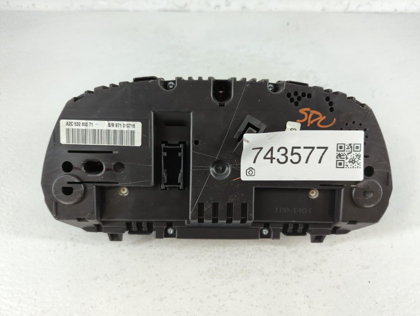 2007-2011 Bmw 328i Instrument Cluster Speedometer Gauges P/N:A2C 532 850 71 Fits Fits 2007 2008 2009 2010 2011 OEM Used Auto