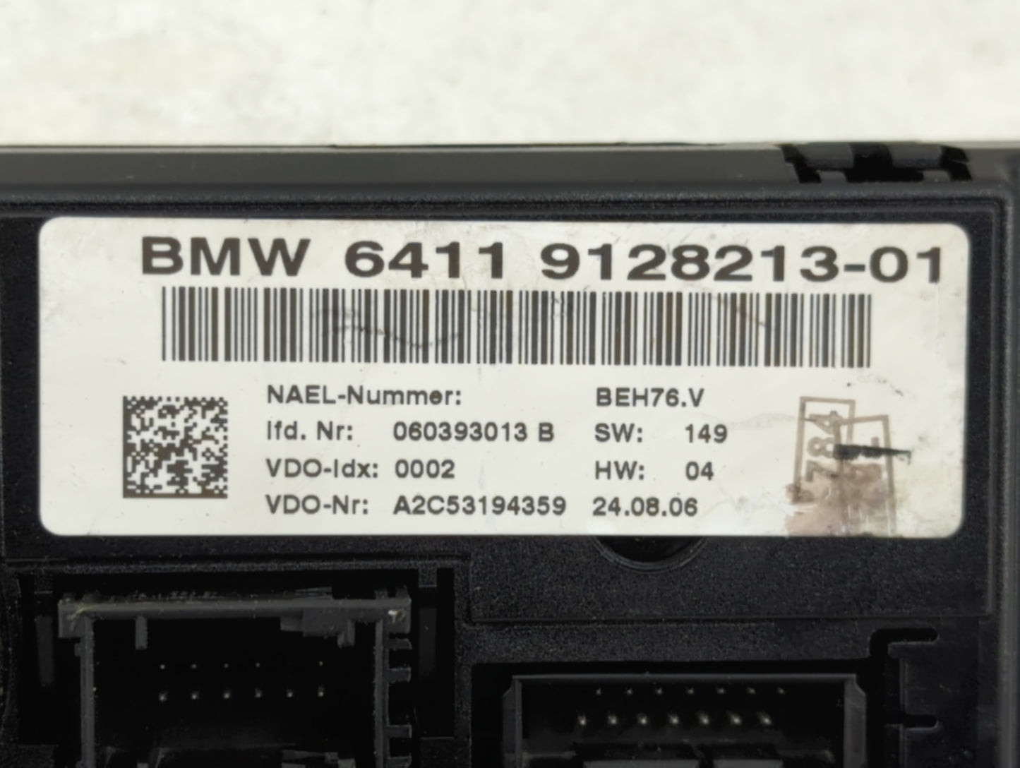 2007-2010 Bmw 335i Climate Control Module Temperature AC/Heater Replacement P/N:9128213-01 Fits Fits 2007 2008 2009 2010 OEM