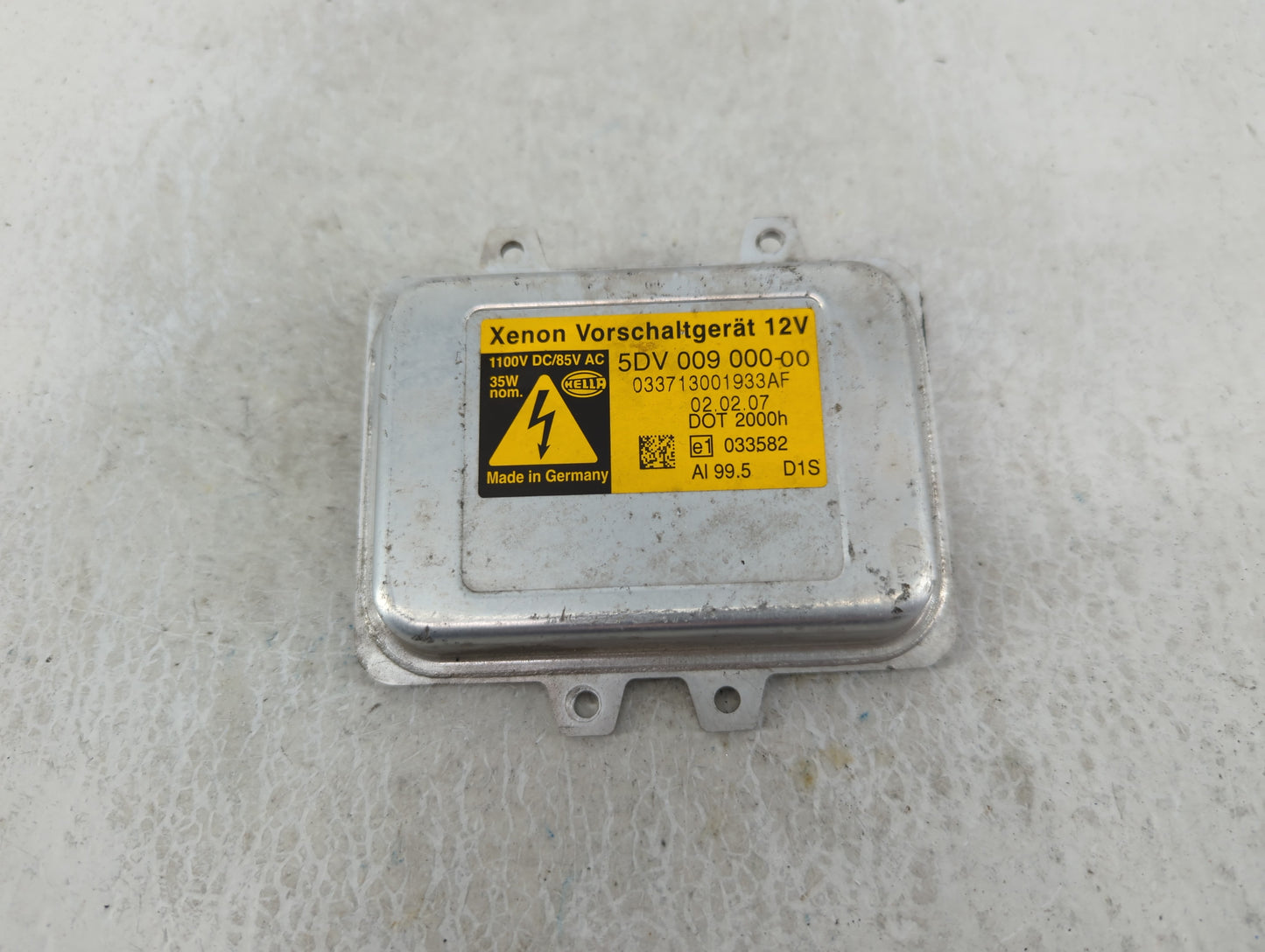 2006-2007 Bmw 525i Headlight Ballast Head Light - Oemusedautoparts1.com