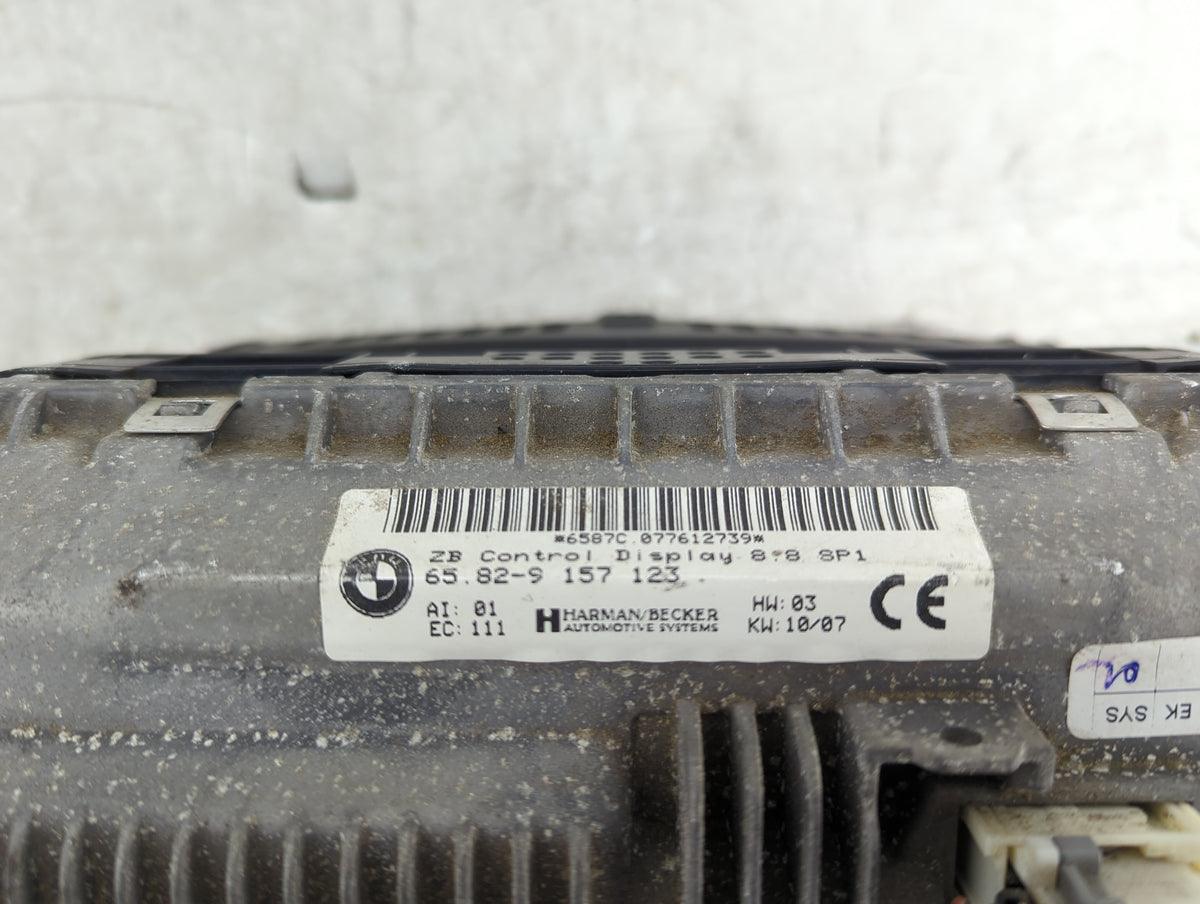 Bmw 750 Information Radio Display Screen 1451813 - Oemusedautoparts1.com