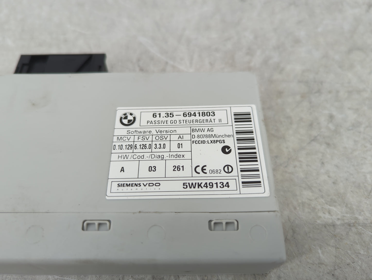 2006-2008 Bmw 750i Body Control Module Bcm 61.35-6941803|5wk49134|lx8pgs - Oemusedautoparts1.com