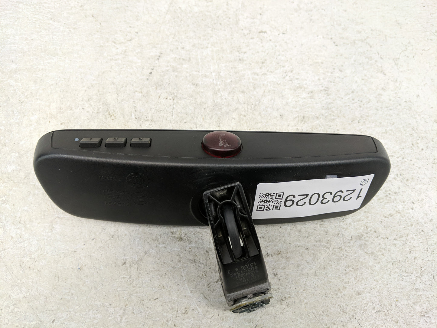 2010-2012 Bmw M5 Interior Rear View Mirror Replacement OEM P/N:905-1542 913445801 Fits OEM Used Auto Parts - Oemusedautopart