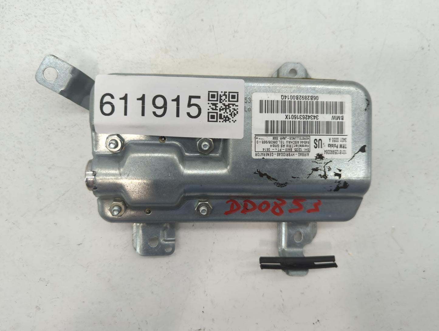 2007-2010 Bmw X3 Air Bag Passenger Right Dashboard Oem - Oemusedautoparts1.com