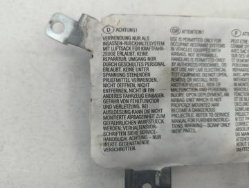 2007-2010 Bmw X3 Air Bag Driver Left Steering Wheel Mounted P/N:30342631501Q Fits Fits 2007 2008 2009 2010 OEM Used Auto Parts