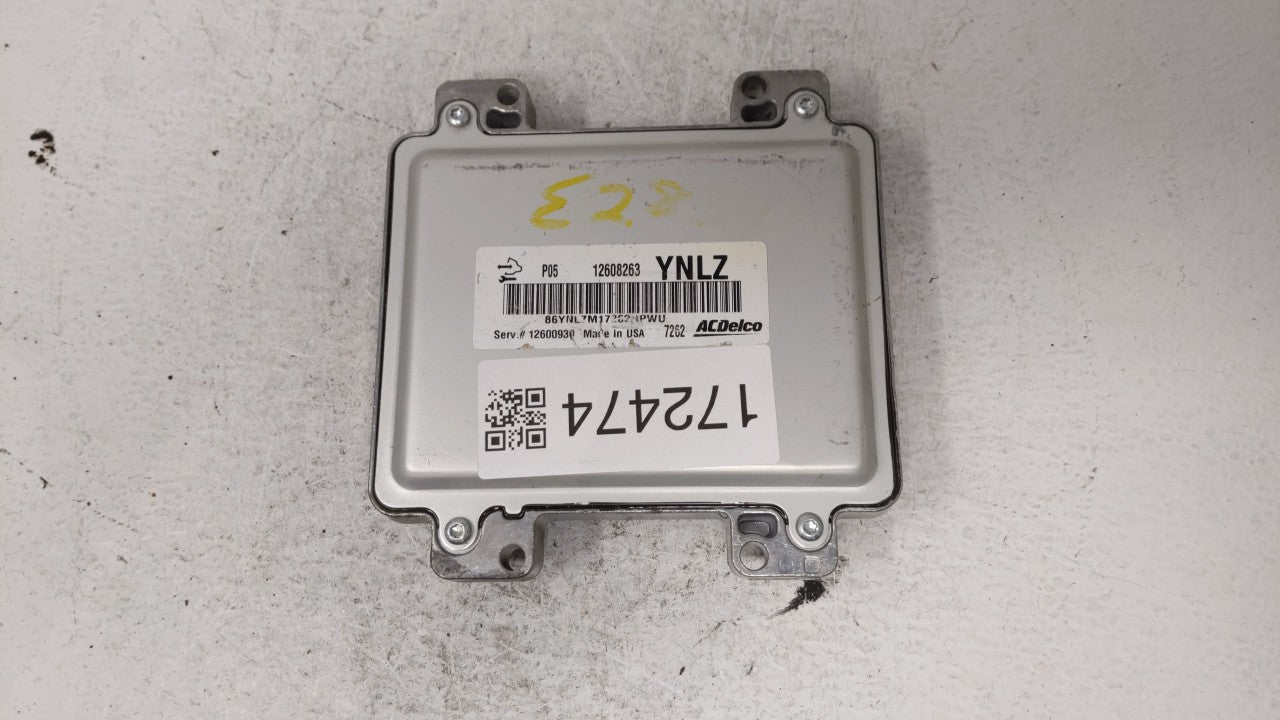 2006-2009 Buick Lacrosse PCM Engine Control Computer ECU ECM PCU OEM P/N:12612047 12619810, 12608263 Fits Fits 2006 2007 200