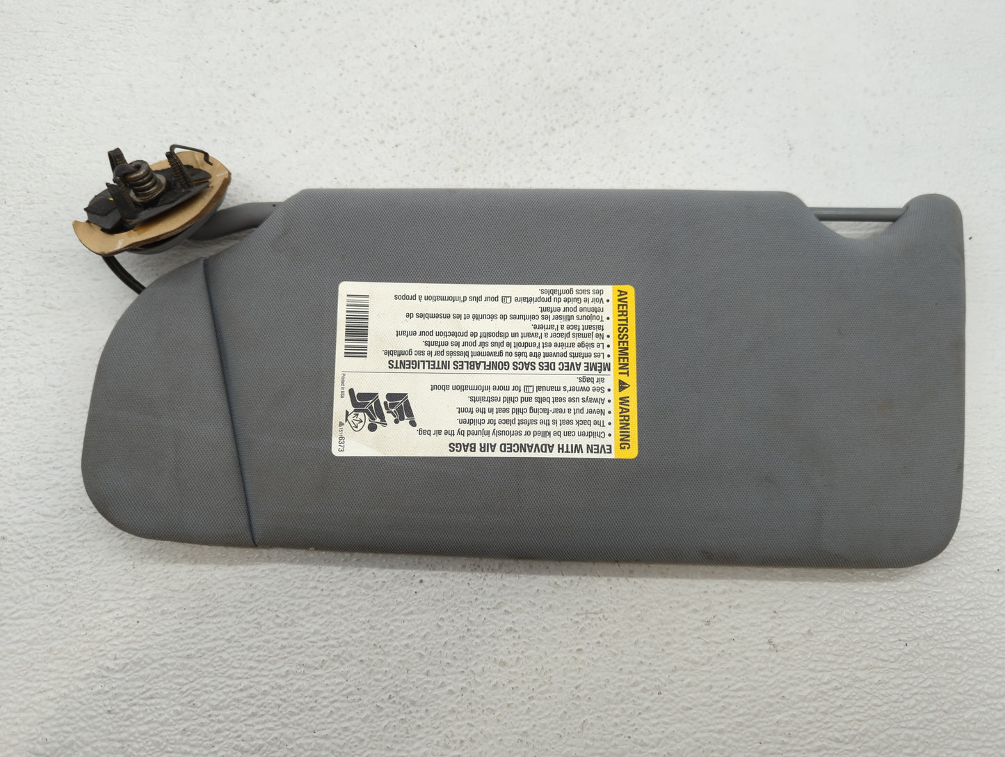 2005-2009 Buick Lacrosse Sun Visor Shade Replacement Passenger Right Mirror Fits Fits 2005 2006 2007 2008 2009 OEM Used Auto