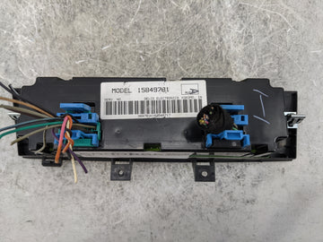 2005-2008 Buick Lacrosse Climate Control Module Temperature AC/Heater Replacement P/N:15849781 Fits Fits 2005 2006 2007 2008 OEM Used Auto Parts