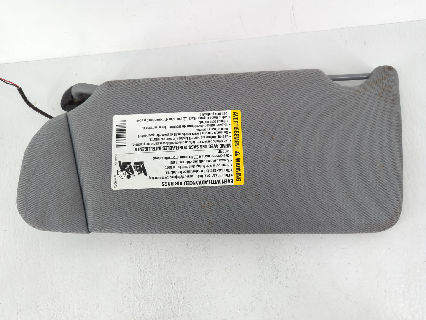 2005-2009 Buick Lacrosse Sun Visor Shade Replacement Passenger Right Mirror Fits Fits 2005 2006 2007 2008 2009 OEM Used Auto